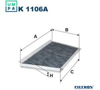 FILTER CABIN AIR K 1106A FOR MERCEDES-BENZ C-CLASS/T-Model/Sportscoupe 2.1L 4cyl