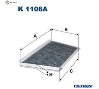 FILTER CABIN AIR K 1106A FOR MERCEDES-BENZ C-CLASS/T-Model/Sportscoupe 2.1L 4cyl