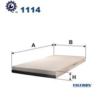 FILTRON K 1114 Pollen filter