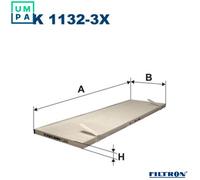 FILTRON K 1132-3x Pollen filter