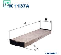 FILTRON K 1137A Pollen filter