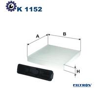 FILTRON K 1152 Filter, interior air for ,DACIA,LADA,NISSAN,PUCH MOTORCYCLES,RENA