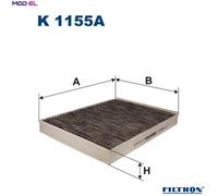 FILTRON K 1155A Pollen filter