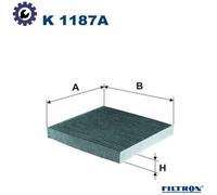FILTRON K 1187A Pollen filter