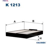 FILTRON K 1213 Pollen filter