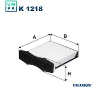 FILTRON K 1218 Pollen filter