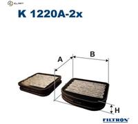 FILTRON K 1220A-2x Pollen filter