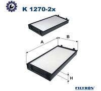FILTRON K 1270-2x Pollen filter