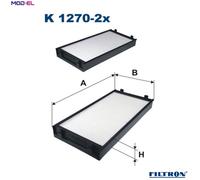 FILTRON K 1270-2x Pollen filter