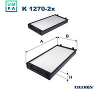 FILTRON K 1270-2x Pollen filter