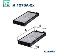 FILTRON K 1270A-2x Pollen filter