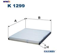 FILTRON K 1299 Filter, interior air for SUZUKI