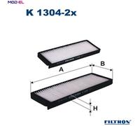FILTER CABIN AIR K 1304-2x FOR DAEWOO SSANGYONG REXTON/II/SUV 2.9L 5cyl REXTON