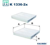 FILTRON K 1336-2x Pollen filter