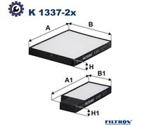 FILTRON K 1337-2x Pollen filter