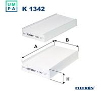 FILTRON K 1342-2x Pollen filter