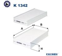 FILTRON K 1342-2x Pollen filter