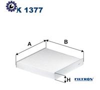FILTER CABIN AIR K 1377 FOR FORD AUSTRALIA TRANSIT/Van/Platform/Chassis/Bus 2.4L