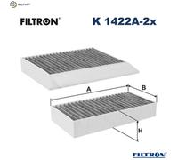 FILTER CABIN AIR K 1422A-2x FOR MERCEDES-BENZ OM 651.960 2.1L 4cyl GLE 3.0L GLE