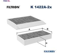 FILTER CABIN AIR K 1422A-2x FOR MERCEDES-BENZ OM 651.960 2.1L 4cyl GLE 3.0L GLE