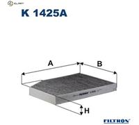 FILTRON K 1425A Pollen filter
