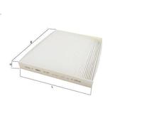 Filter, cabin air KNECHT LA 1677 for VOLVO XC40 (536) 2 2017-2021