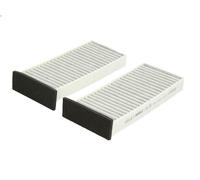 MAHLE LAK 296/S Interior Cabin Air Filter - Carbon Activated Pollen Filter - with odor protection - Car