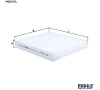 MAHLE LA100 FILTER CABIN AIR