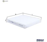 MAHLE LA100 FILTER CABIN AIR