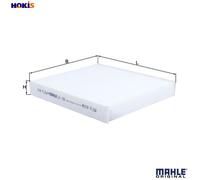 MAHLE LA100 FILTER CABIN AIR
