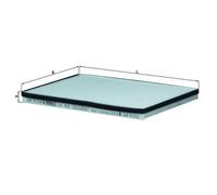FILTER, CABIN AIR LA 108 KNECHT