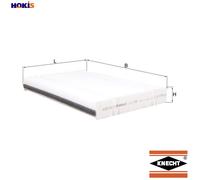 Cabin filter Particulate Filter LA 1198 KNECHT for MERCEDES-BENZ V-CLASS EQV