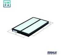 MAHLE LA 121 Interior Cabin Air Filter - Pollen Filter - Car