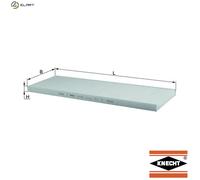 Mahle Original Cabin Pollen Filter LA123 - Fits Citroen Jumper, Fiat Ducato, Peugeot Boxer