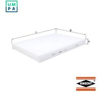 MAHLE ORIGINAL LA 1294 Pollen filter