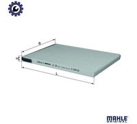 MAHLE LA 135 Pollen filter