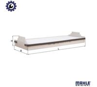MAHLE LA 154 Interior Cabin Air Filter - Pollen Filter - Truck