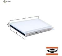 Knecht Filter Cabin Air Filter LA 156 - Pollen/Particulate - Fits Mercedes-Benz E-Class T-Model