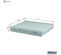 Pollen / Cabin Filter fits FORD FIESTA Mk5 1.25 02 to 08 Mahle 1204459 1585216