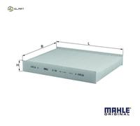 Pollen / Cabin Filter fits FORD FIESTA Mk5 1.25 02 to 08 Mahle 1204459 1585216