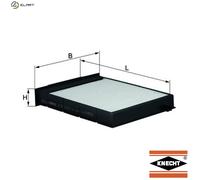 MAHLE LA 175 Pollen filter