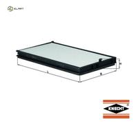 FILTER CABIN AIR LA 177 FOR ALPINA BMW M30 B30 3.0L M30 B34 3.4L 6cyl B11 4.6L