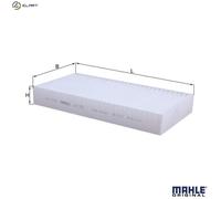 MAHLE ORIGINAL LA 180 Pollen filter