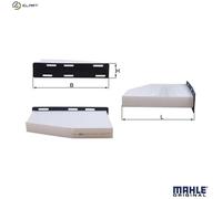 Mahle Original Pollen Filter LA 181 - Fits VW Golf, Audi, Seat - 1K0819422 1K0819644 1K0819644A