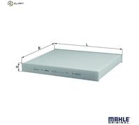 Mahle Original Cabin Air Filter LA 182 - Pollen/Interior Filter