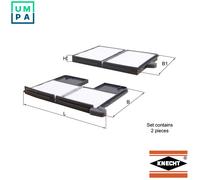 FILTER INTERIOR AIR LA 186/S FOR TOYOTA CARINA/VI/Liftback/Sportswagon/VII 1.8L