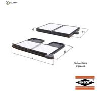FILTER INTERIOR AIR LA 186/S FOR TOYOTA CARINA/VI/Liftback/Sportswagon/VII 1.8L