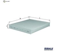MAHLE LA 189 Interior Cabin Air Filter - Pollen Filter - Car