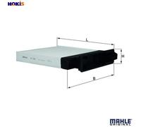 MAHLE LA 230 Pollen filter
