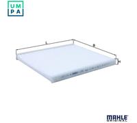 MAHLE LA 241 Interior Cabin Air Filter - Pollen Filter - Car